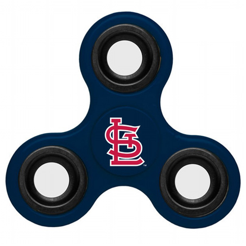 MLB St Louis Cardinals 3 Way Fidget Spinner B59 - Navy